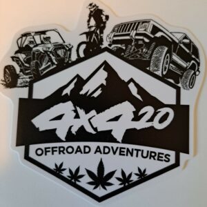 4x420 Offroad Adventures Sticker