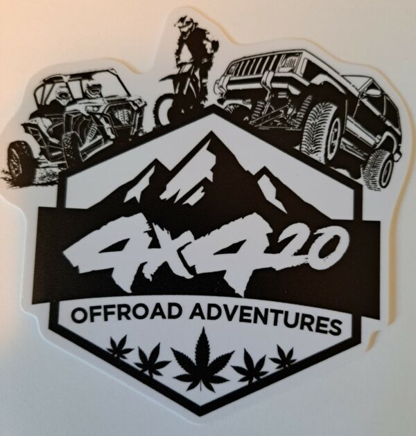 4x420 Offroad Adventures Sticker
